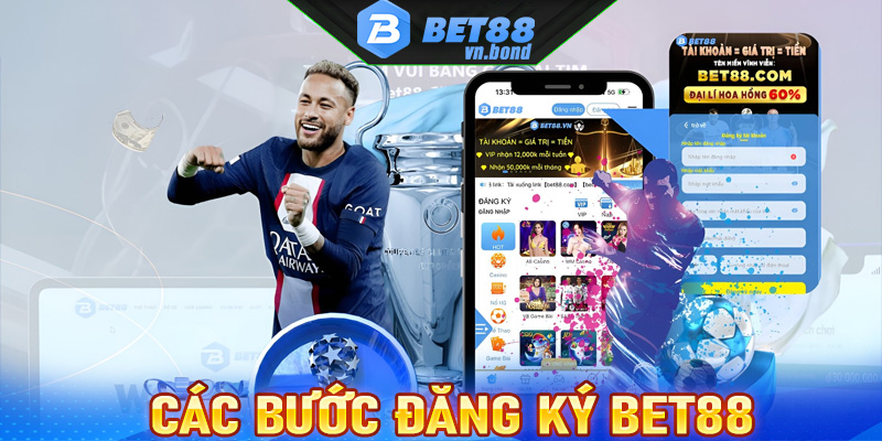 Hướng dẫn chi tiết các bước đăng ký tham gia cá cược tại Bet88